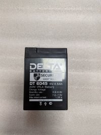 Свинцовый аккумулятор Delta 6V, 4.5Ah